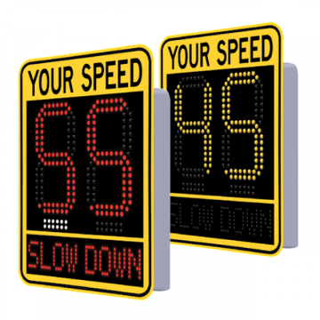 Solar LED Radar Speed Sign - EV15